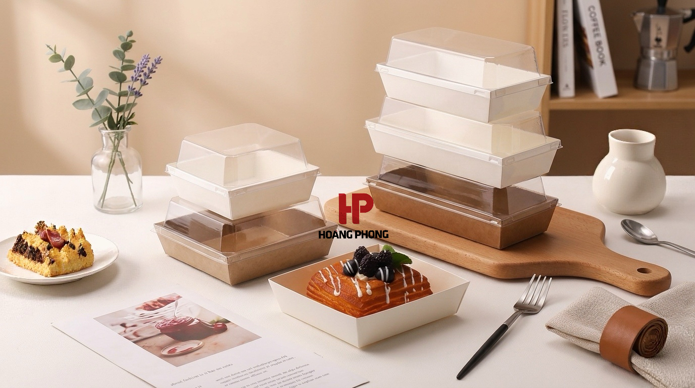 Hộp đựng bánh mang đi