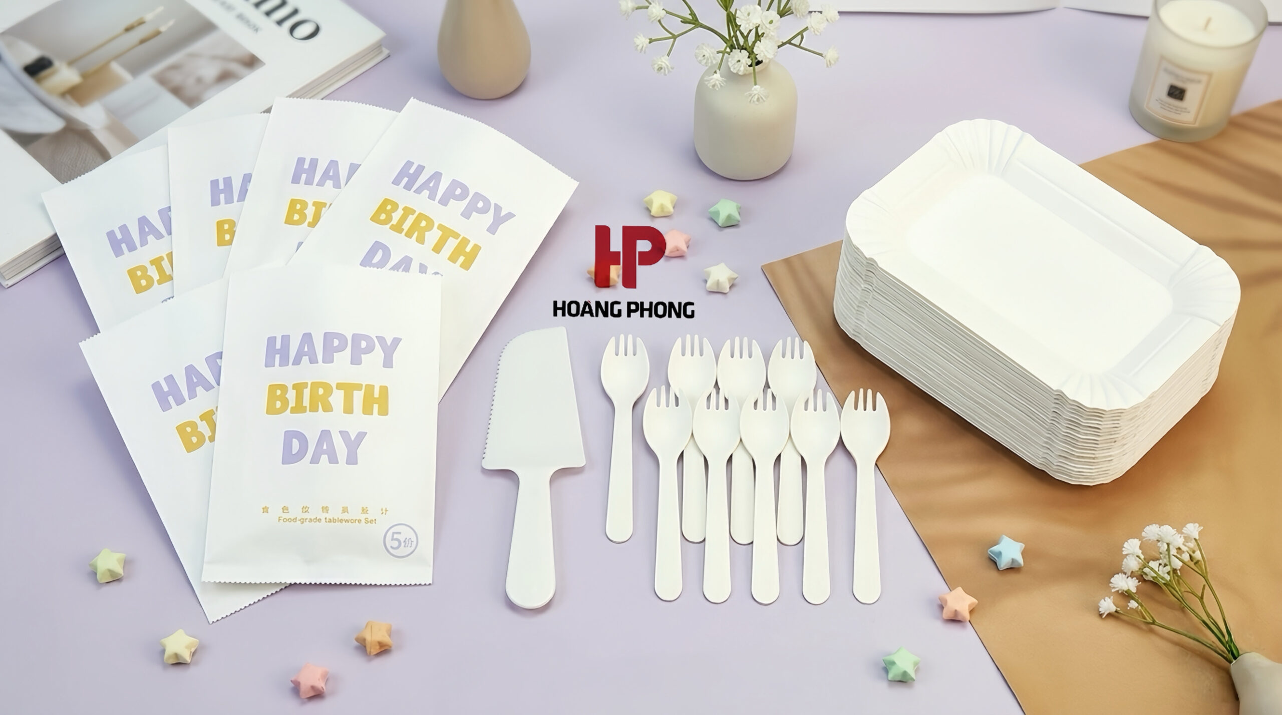 Thìa dĩa dùng 1 lần cho đồ ăn mang đi