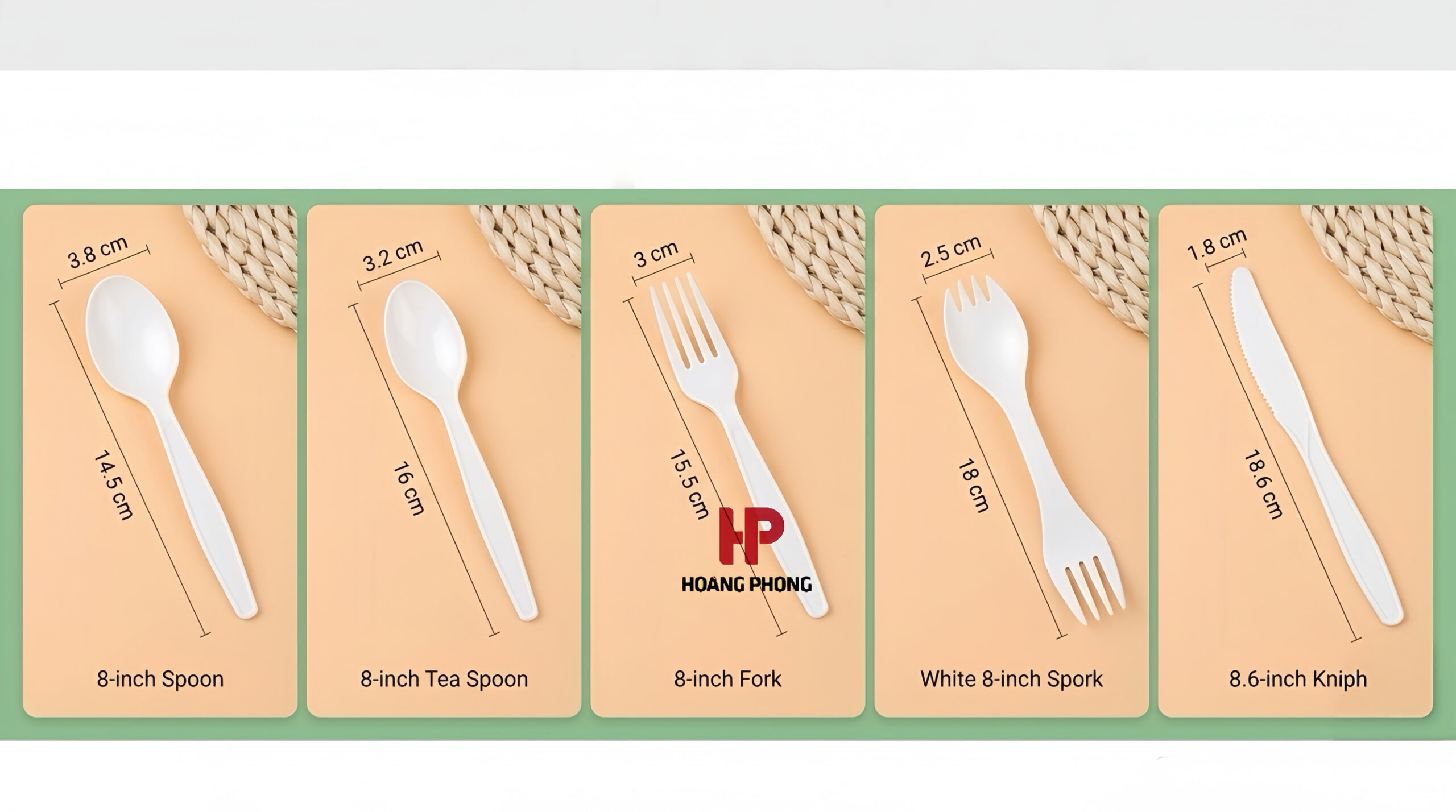 Thìa dĩa dùng 1 lần giá sỉ