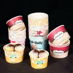 Hũ Giấy Đựng Kem, Sữa Chua