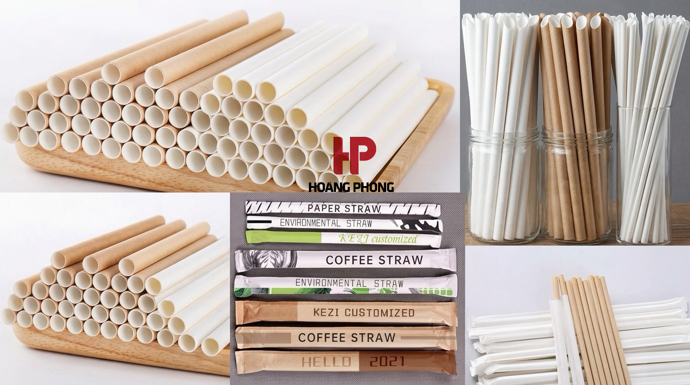 Ống hút giấy cho đồ uống mang đi