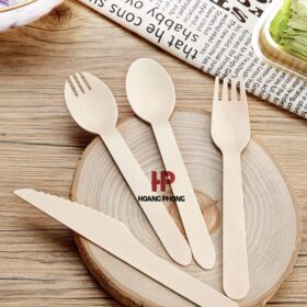 Thìa Dĩa Gỗ | Tiện Lợi, Đẹp, Giá Sỉ