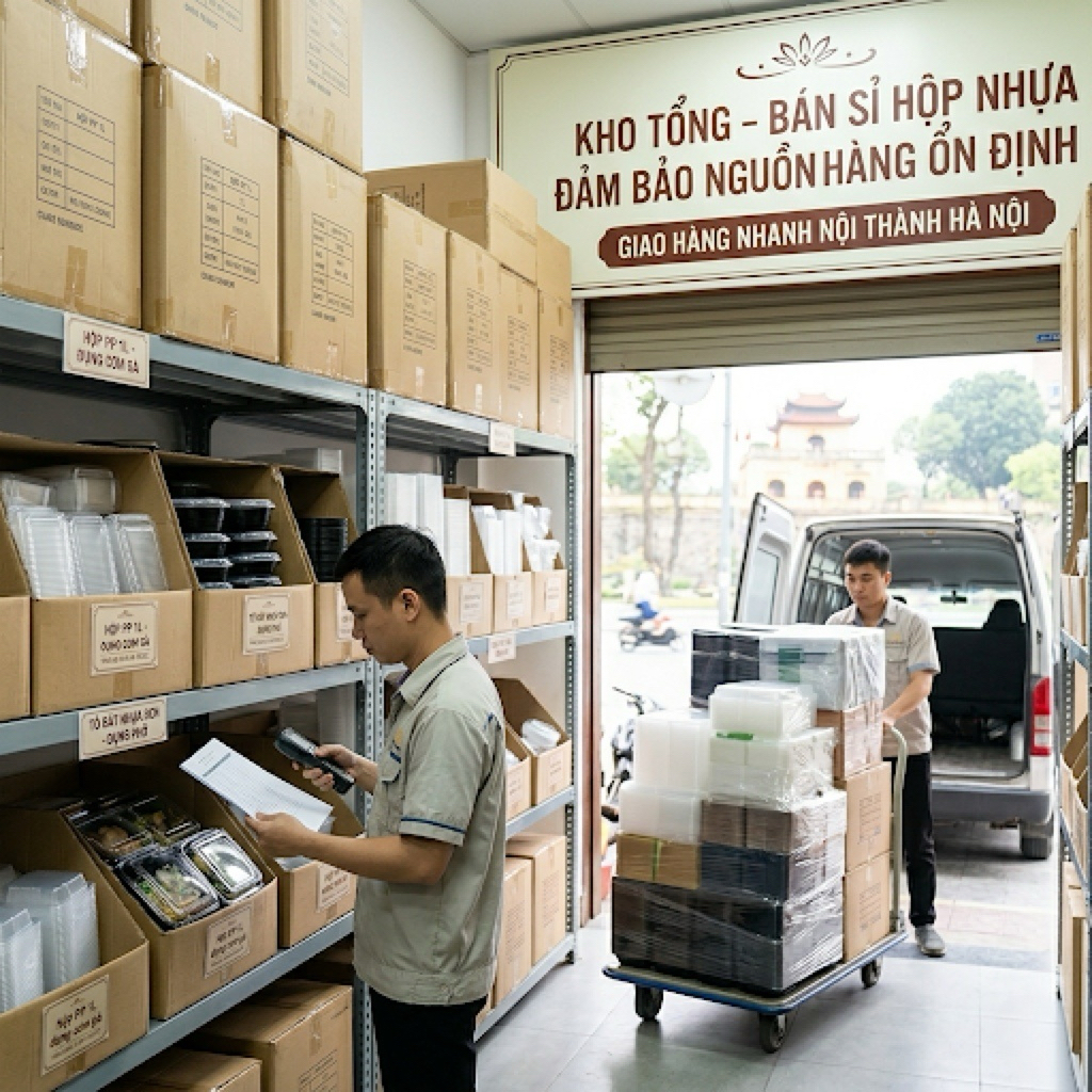 Bao bì Hoàng Phong là địa chỉ bán hộp nhựa dùng 1 lần tại Hà Nội