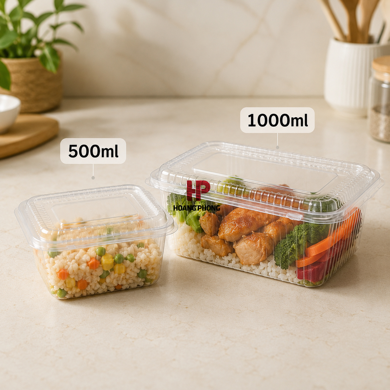 Hộp nhựa dùng 1 lần